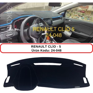 Renault Clio V (5) Torpido Koruması / Halısı / Örtüsü