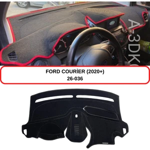 Ford Courier ( 2020 + ) Büyük Ekran - Torpido Koruması / Halısı / Örtüsü