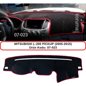 Mıtsubıshı L-200 Pickup (2005-2015) Torpido Koruma Kılıfı 3d Koruyucu Halı Örtü