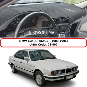 Bmw E34 Airbagli (1988-1996) Torpido Koruması / Halısı / Örtüsü / Kılıfı