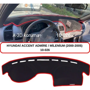 Hyundai Accent / Admira / Milenium (2000-2005) Torpido Koruması / Halısı / Örtüsü / Kılıfı