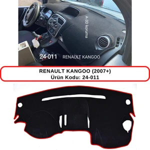 Renault Kangoo (2007+) Torpido Koruma Kılıfı 3d Koruyucu Halı Örtü