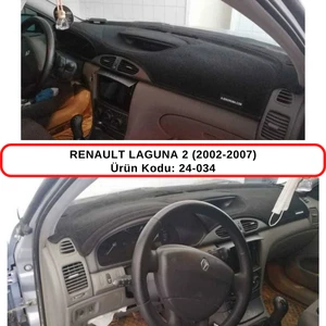 Renault Laguna Iı (2) (2002-2007) Torpido Koruma Kılıfı 3d Koruyucu Halı Örtü