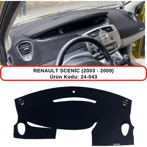 Renault Scenic (2003-2009) Torpido Koruma Kılıfı 3d Koruyucu Halı Örtü