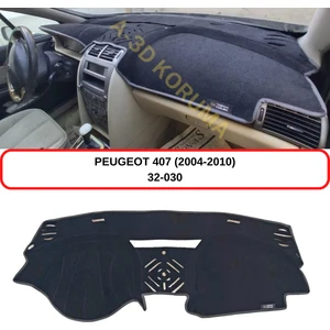 Peugeot 407 (2004-2010) Torpido Koruma Kılıfı 3d Koruyucu Halı Örtü