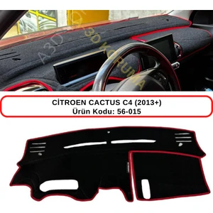 Citroen Cactus C4 (2013+) Torpido Koruma Kılıfı 3d Koruyucu Halı Örtü