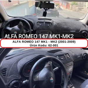 Alfa Romeo 147 Mk1 - Mk2 (2001-2009) Torpido  Koruması / Halısı / Örtüsü