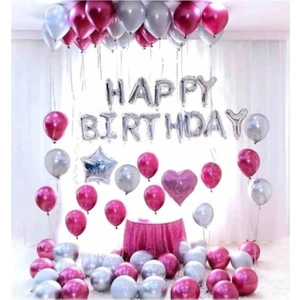 Pembe Happy Birthday Set