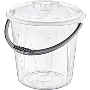 Bee Home Plastik Saplı Şeffaf Su Kovası No:5 20 Lt. Ak 200