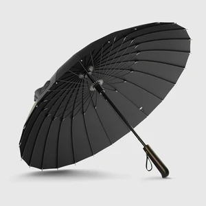 Qiqi Store Güçlü Rüzgar Geçirmez Uzun Saplı Şemsiye (Yurt Dışından)