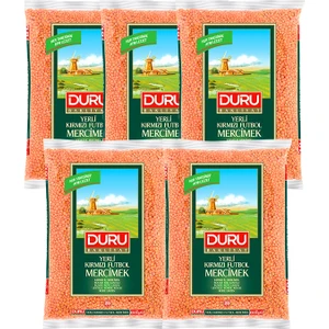 Siftaholsun Kırmızı Futbol Mercimek, 5X1000 gr