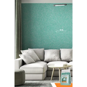 - Ipek Sıva | Canlı Sıva | Isı Ve Ses Yalıtımlı Sıva | %100 Pamuk | Turkuaz |B16- 1,5 Kg | 5m²