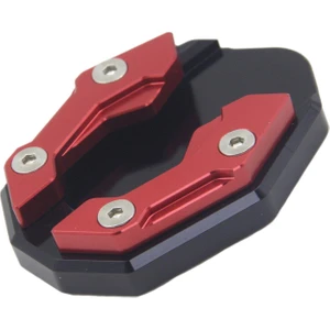 Strade Store Motosiklet Kickstand Alüminyum Alaşım Yan Stand Ayak Pedi Kırmızı (Yurt Dışından)