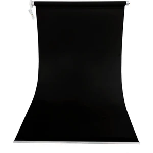 HS Stüdyo Teknik 135X185CM Siyah Fon Perdesi Seti