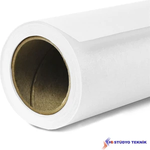 HS Stüdyo Teknik Stüdyo Kağıt Fon Beyaz 272x1100 cm
