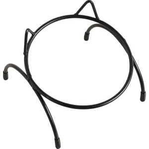 Seramik Yükseltilmiş Kedi Kaseleri Metal Stand Su Besleyicisi Yavru Kedi Bulaşık Rafı  (Yurt Dışından)