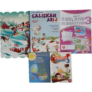 Çalışkan Yayınları 3.sınıf  Arı Yarıyıl Tatil Kitap Seti