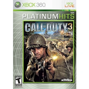 Ay Teknoloji Call Of Duty 3 Xbox 360 Oyun