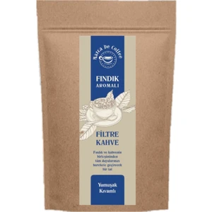 Marca De Coffee Fındık Aromalı Filtre Kahve Kağıt Filtre Çekim 200 gr