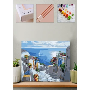 Bodrum Sayılarla Boyama Seti 40 x 50 cm