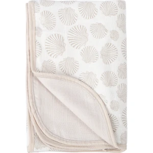 Bebe Marin Seashell Müslin Bebek Battaniyesi Antartik 120x120