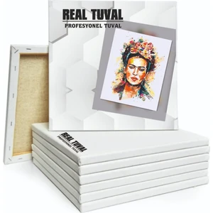 20x20 cm Tuval  Arkadan Zımbalı    Pamuk  3 Kat Astarlı