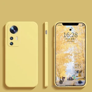 M.TK Moveteck Xiaomi Mi 12T Pro Kılıf Kamera Çıkıntılı Korumalı Nano Içi Kadife Soft Lansman Renkli Silinebilir Yumuşak Doku Silikon