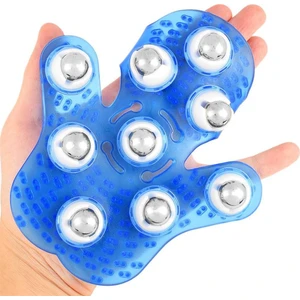 Palm 9 Toplar Vücut Masaj Masaj Eldiveni El Stres Mavi  (Yurt Dışından)