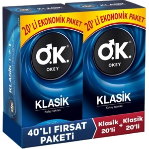 Klasik Ekonomik 40'lı Prezervatif