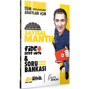 Hocawebde Yayınları KPSS ALES DGS 2023 Sayısal Mantık Video Ders Notu ve Soru Bankası
