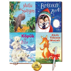 Büyüdüğüm Zaman - Köpük ile Pıtır - Akıllı Tilkinin Masalı - Mutlu Suaygırı - 4'lü