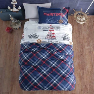 Ranforce Nevresim Takımı Tek Kişilik Maritime V1 Lacivert