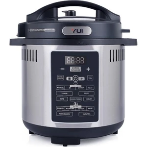 M06 Maxi Cooker Plus 2 In 1 Sıcak Hava Fritözü ve Düdüklü Tencere (Yui Türkiye Garantili)
