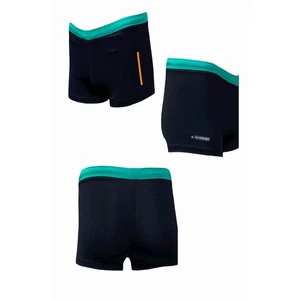 Erkek Siyah Yeşil Yüzücü Deniz Havuz Plaj Mayosu