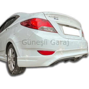 Güneşli Garaj Hyundai Accent Blue Arka Ek (Plastik)