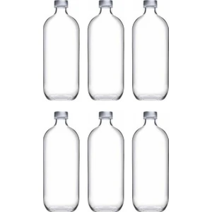 80356 Iconic Cam Su Şişesi - 1 Litre - 6 Adet