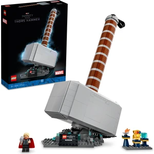 LEGO® Marvel Thor#un Çekici 76209 - Süper Kahraman Hayranı Yetişkinler için Mjölnir İçeren Koleksiyonluk Model Yapım Seti (979 Parça)