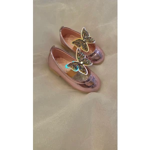 Görkem Bebe Ayakkabı Ve Tekstil Kız Çoçuk Hologramlı Babet