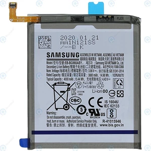 Anı Fotoğrafçılık Cep Tel Batarya Samsung S20 G980F Kvk Servis Orjinal