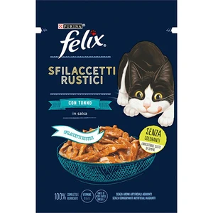 Tasty Shreds Ton Balıklı Lezzetli Et Dilimleri Yaş Kedi Maması 12X80 gr