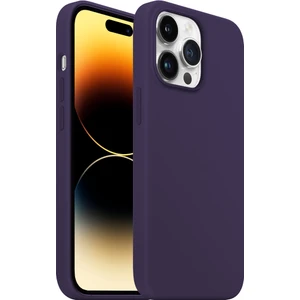 Buff iPhone 14 Pro Rubber Fit Kılıf Purple