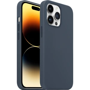 Buff iPhone 14 Pro Rubber Fit Kılıf Storm Blue