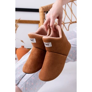 Unisex İçi Yünlü Ev Pandufu Ev Botu Ev Ayakkabısı