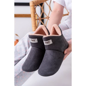 Unisex İçi Yünlü Ev Pandufu Ev Botu Ev Ayakkabısı