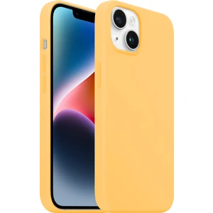 Buff iPhone 14 Rubber Fit Kılıf Yellow