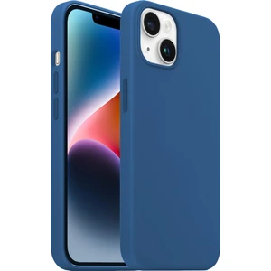 Buff iPhone 14 Rubber Fit Kılıf Mid Blue