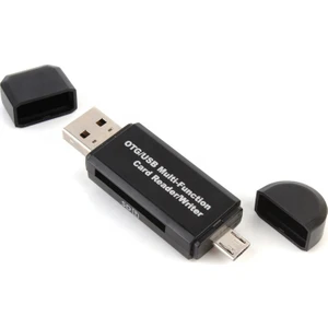 Micro Sd Otg USB Çoklu Kart Okuyucu Telefon ve Bilgisayar Uyuml