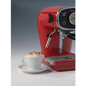 Ceffe Retro Cappuccino/espresso Makinesi Kırmızı