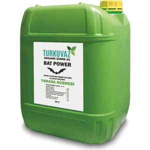 Organik Bat Power Sıvı Yarasa Gübresi 20 Lt Tüm Bitkiler İçin Yaprak ve Toprak Gübresi