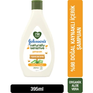 Johnson's Naturally Sensitive Bebek Şampuanı 395ml